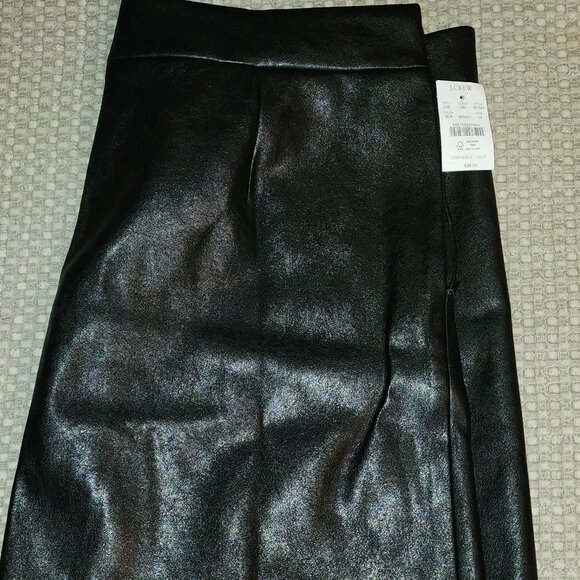 J-CREW Dresses & Skirts - J-Crew A-line leather skirt